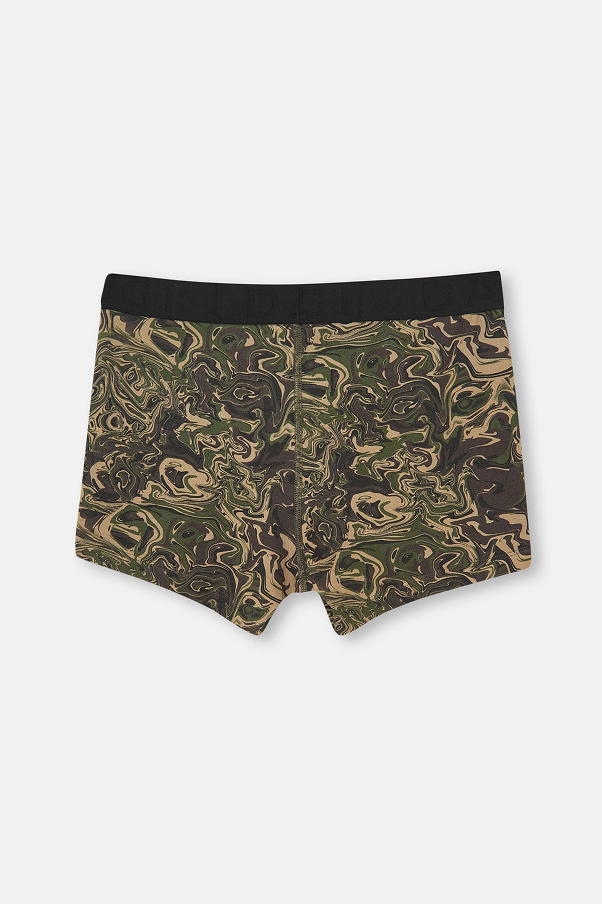 Kahverengi Jakar Lastik Pamuklu 3'lü Boxer_4